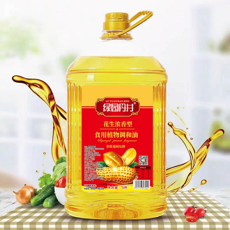 威尼斯wns885566 花生浓香型 食用植物协调油 非转基因压榨 5L